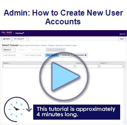 How to Create User Accounts tutorial